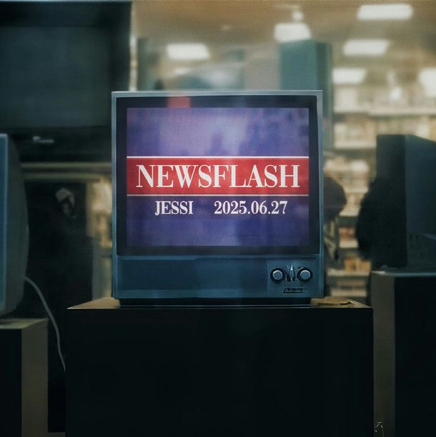 Jessi Newsflash comebackTelevision-News-Retro-Future.