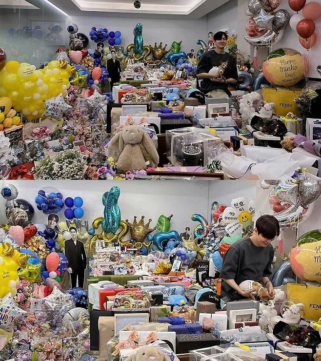 lee min-ho birthday gifts controversyballoons-gifts-people-dog.