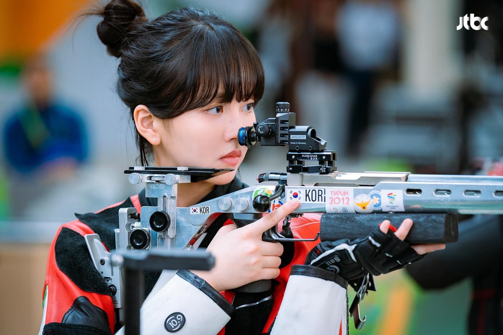 kim so-hyun good boy transformationarchery-rifle-Korea-athlete.