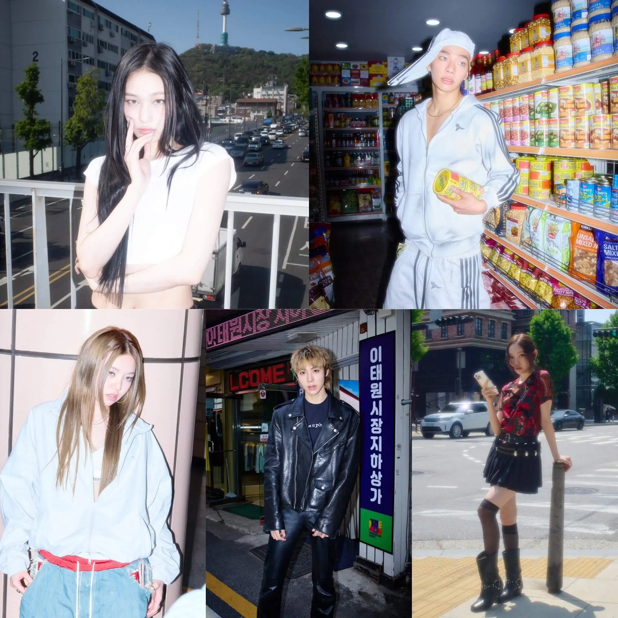 alldayproject debut concept photosFashion-Collage-Urban-Youth.