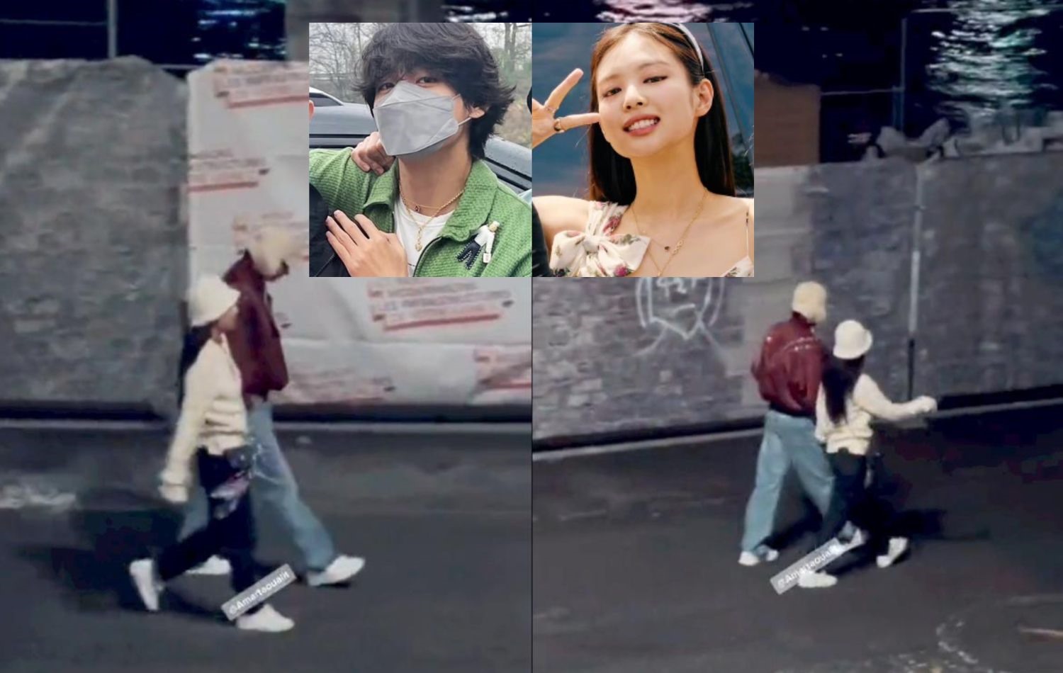 jennie v dating rumors 2025Couple-Walking-Street-Celebrity.