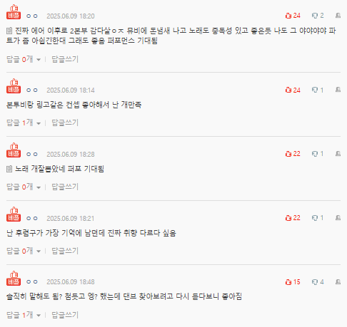 ITZY new comeback reactioncomments-Korean-forum-text-post.
