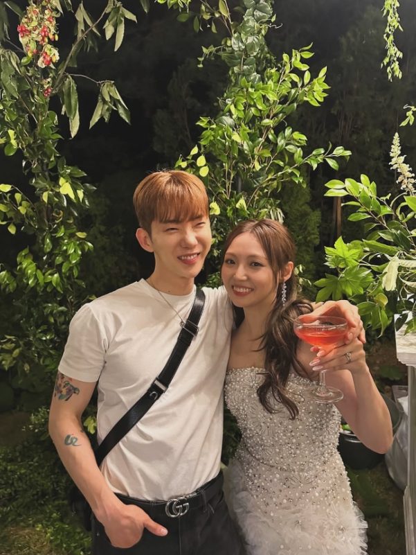 Jo Kwon miss A min wedding