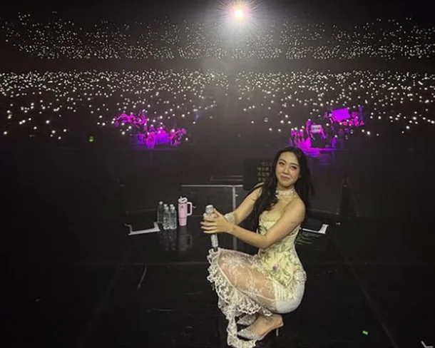 lee young ji gap differencesinger-microphone-concert-audience.