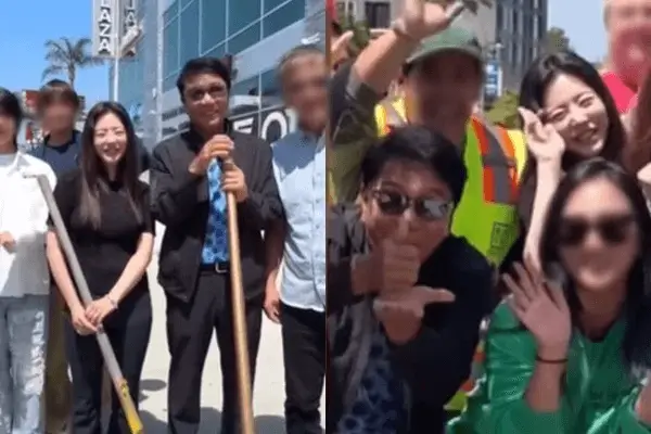 lee soo-man tree planting campaignoutdoor-street-people-smiling.