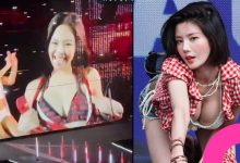 Jennie flashing moment