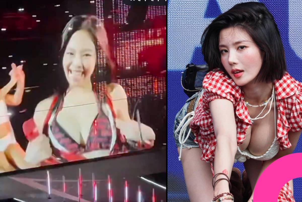 Jennie flashing moment