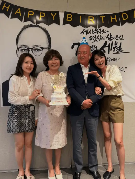 Sooyoung father's 70th birthday' 'irthday' '' 'amily' '' 'ake' '' 'elebration.