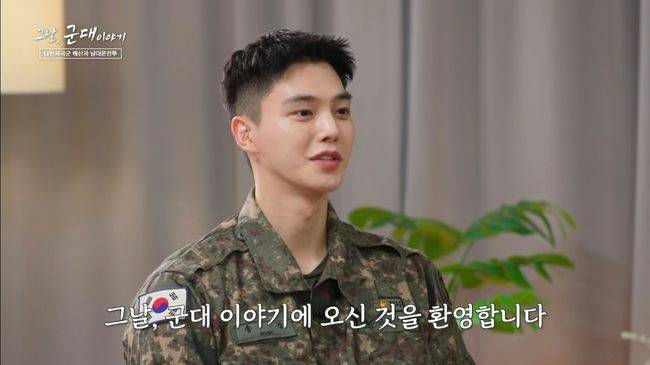 Song Kang military updateman-military-uniform-indoor-portrait.