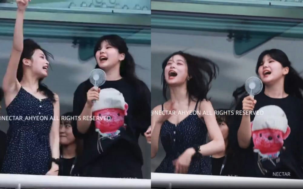 Yang Hyun-suk daughter BLACKPINK concertwomen-cheering-fan-excited-K-Pop.