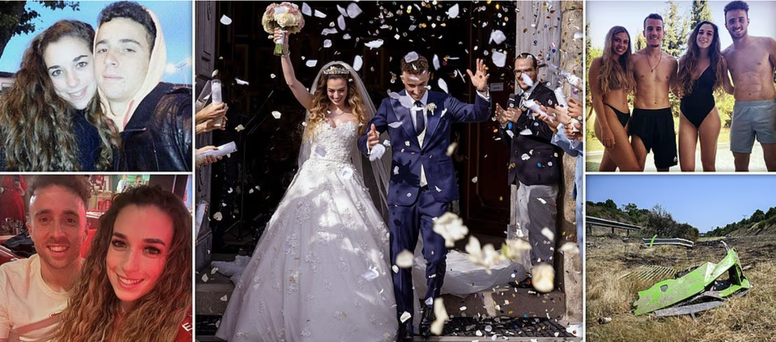 Diogo Jota death wife Rutecollage-wedding-couple-accident.