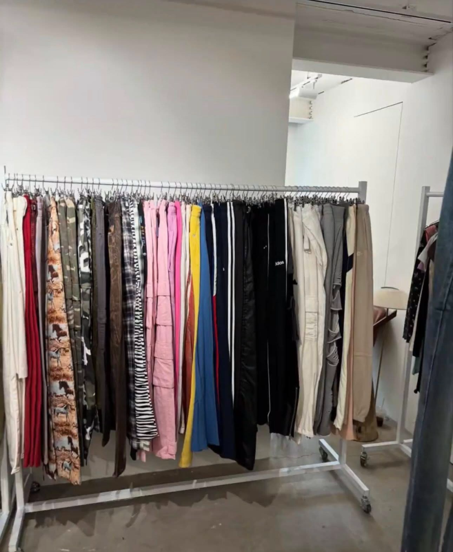 Lisa marriage rumorclothing-rack-pants-fashion-retail.