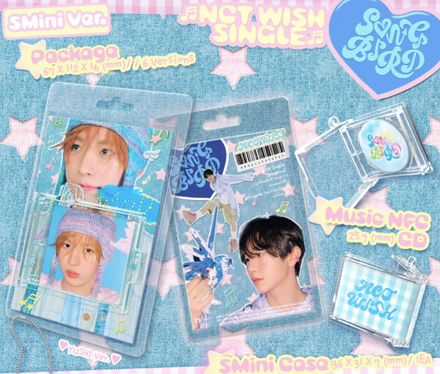 nct-wish-riize-keyring-album-kpop-smini
