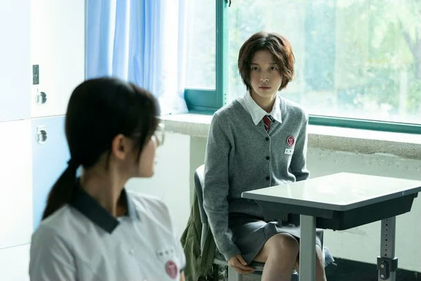 Arin S-Line dramaschoolgirls-uniforms-classroom-daylight.